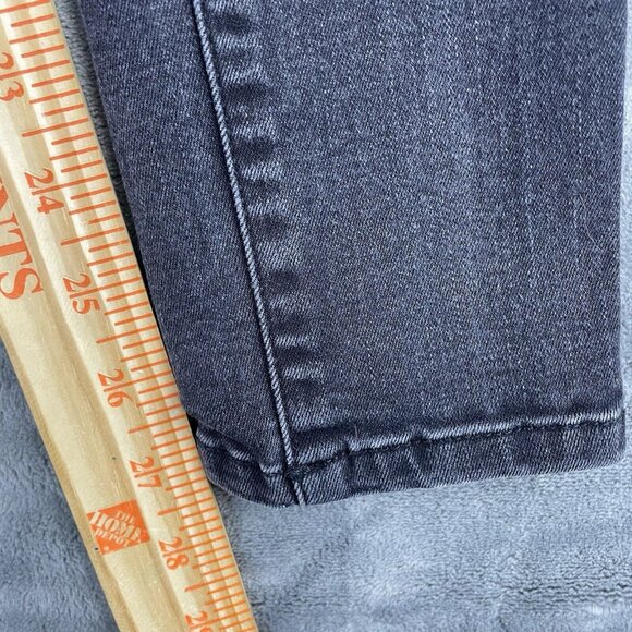 Luluroe Jeans Womens 26 Black Skinny Mid Rise Stretch Denim - Picture 6 of 9
